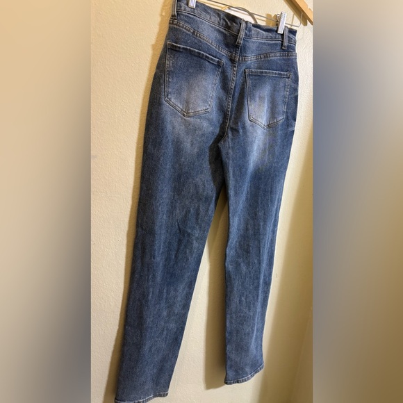 NWT FASHION NOVA -Tall Night Out In Paris Straight Leg Jeans - Picture 8 of 9